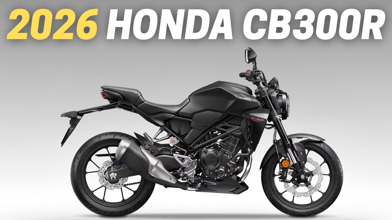 Honda CB300R 2026 года: 10 вещей, которые вам нужно знать!