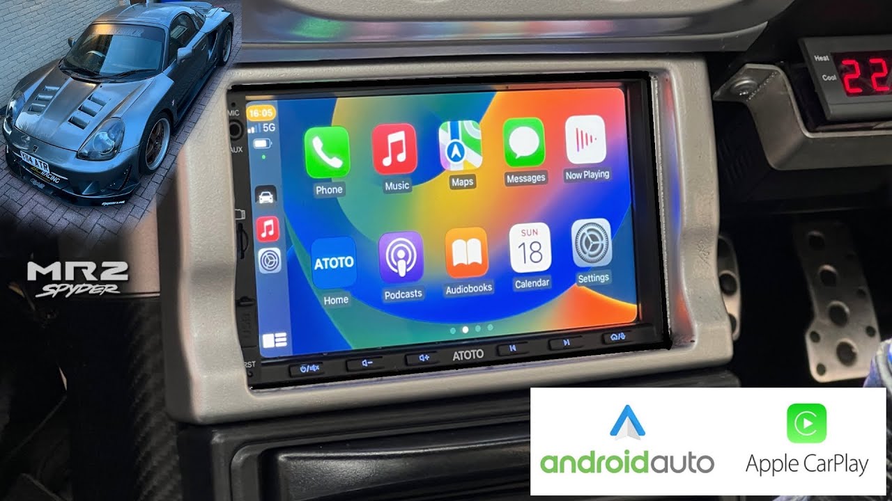 Cheap Double Din Wireless Carplay / Android Auto - ATOTO F7 WE