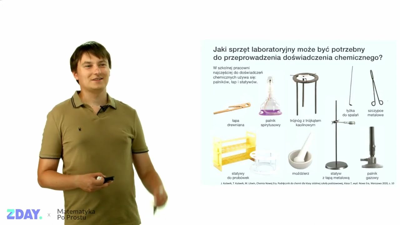 Jaki sprzęt laboratoryjny może być potrzebny do przeprowadzenia doświadczenia? | Chemia 7 klasa