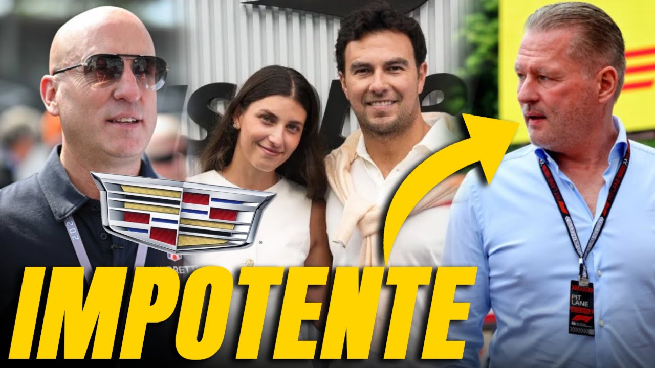¡EL COBARDE ERES TÚ, JOS VERSTAPPEN! CHECO SE PASEA COMO PILOTO CADILLAC (Y TOWRISS HABLA EN MONZA)