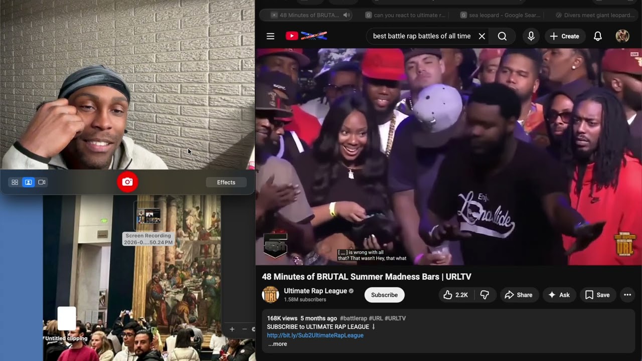 Battle rap is bonkers dog lol