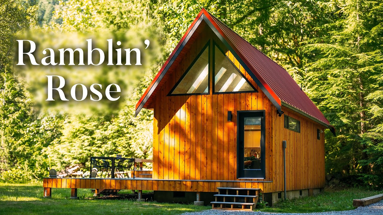 Inside This Majestic Riverfront Tiny House