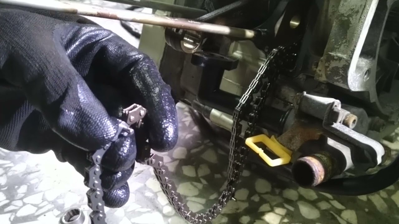 YP250 timing chain change 內鏈更換