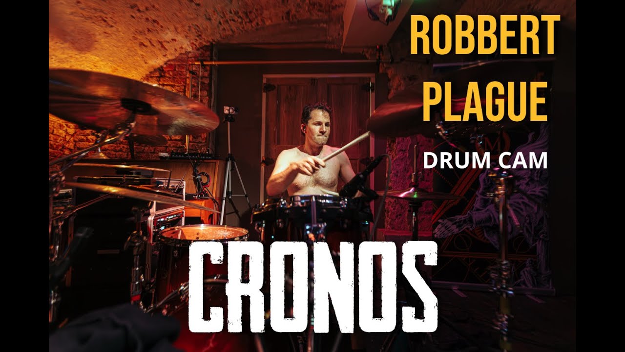 Robbert Plague - MAN AS PLAGUE - CRONOS (live,  4K drumcam)