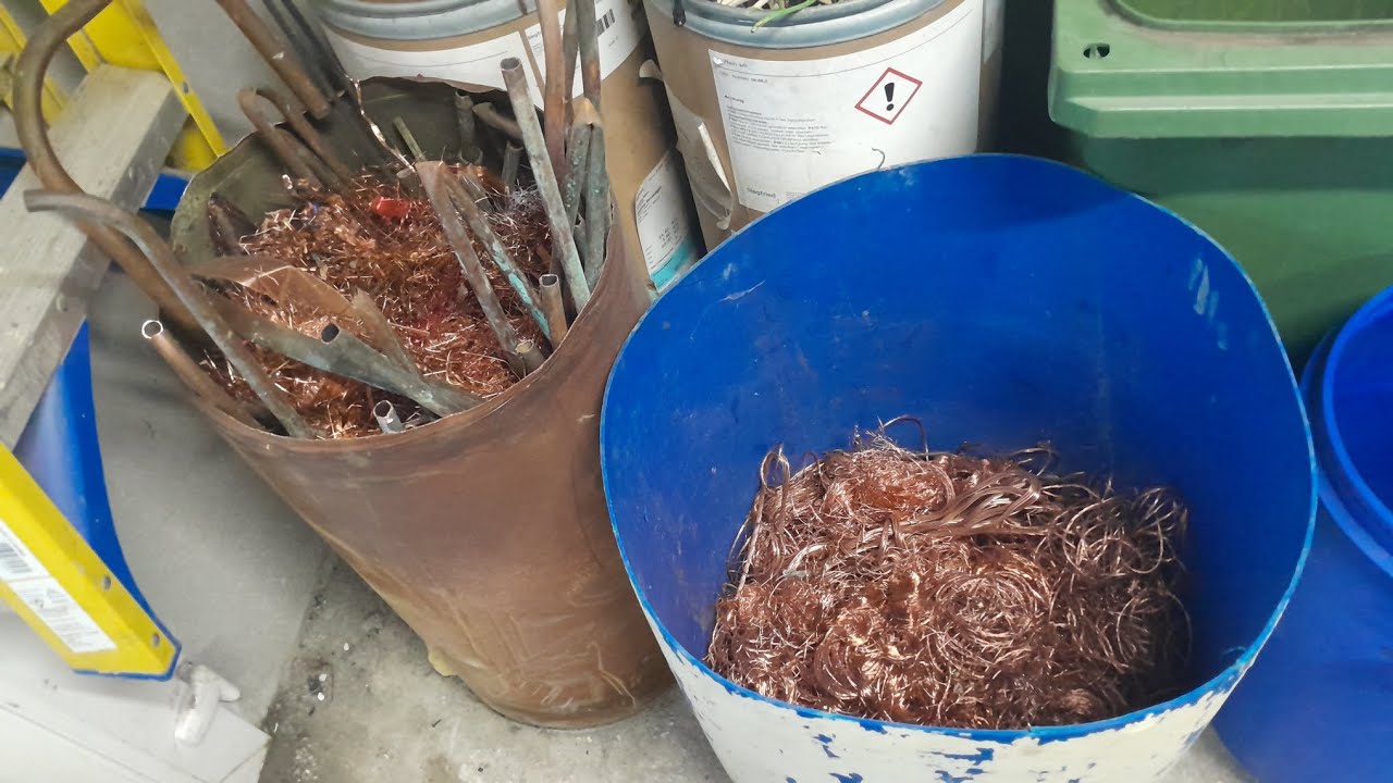Get good scrap copper out of Motors