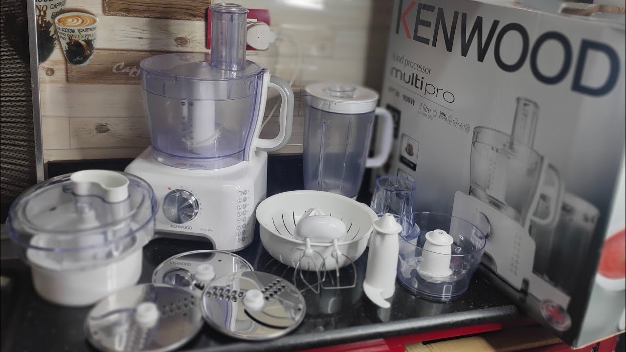 #ريفيو_عن كيتشن ماشيين كينوود Food processor KENWOOD/ ٣٢ وظيفة/  ومميزاته وعيوبه بعد الاستخدام