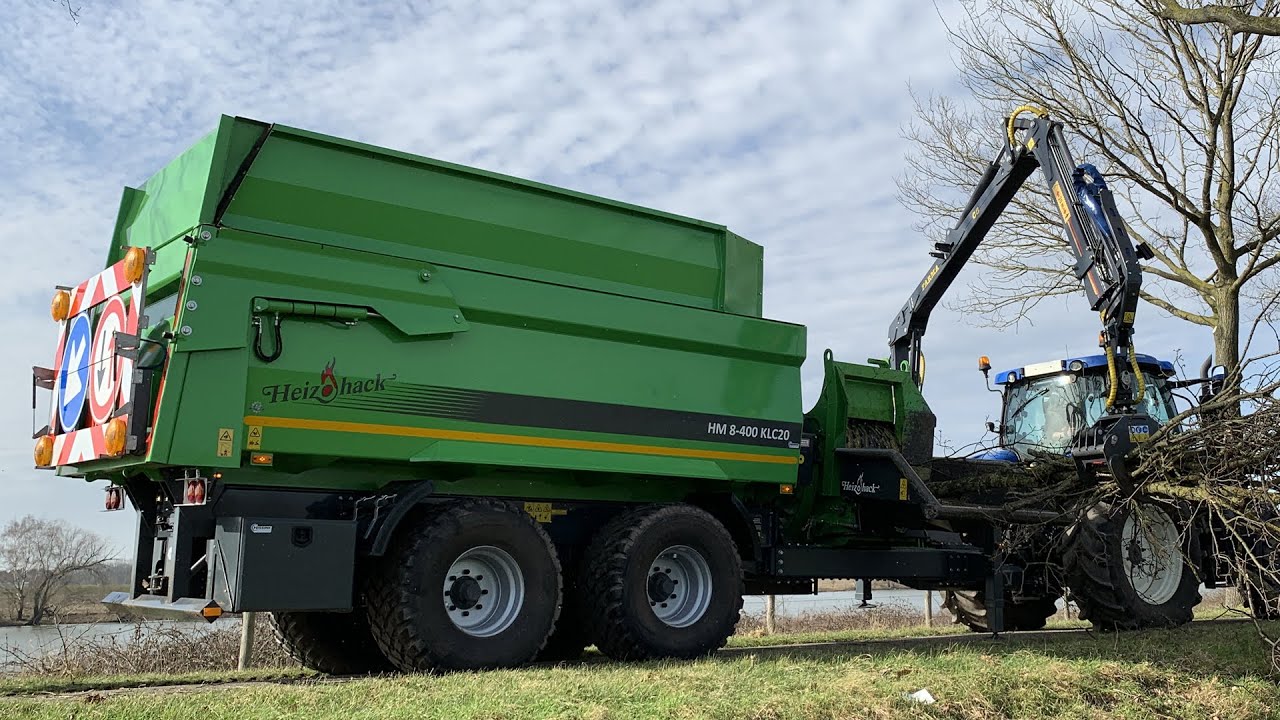 Heizohack HM 8-400 KLC20 chipper combi - houtversnipperaar / wood chipper