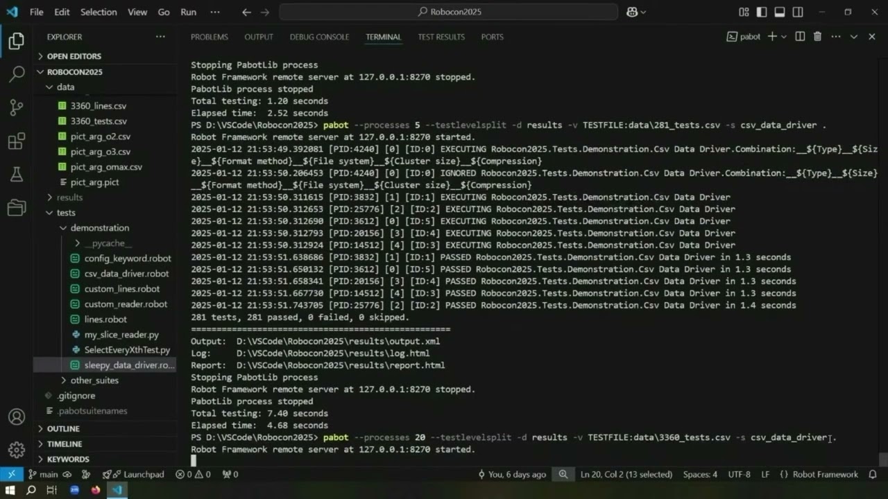 Помогите, мой набор тестов слишком велик для моего Pabot!