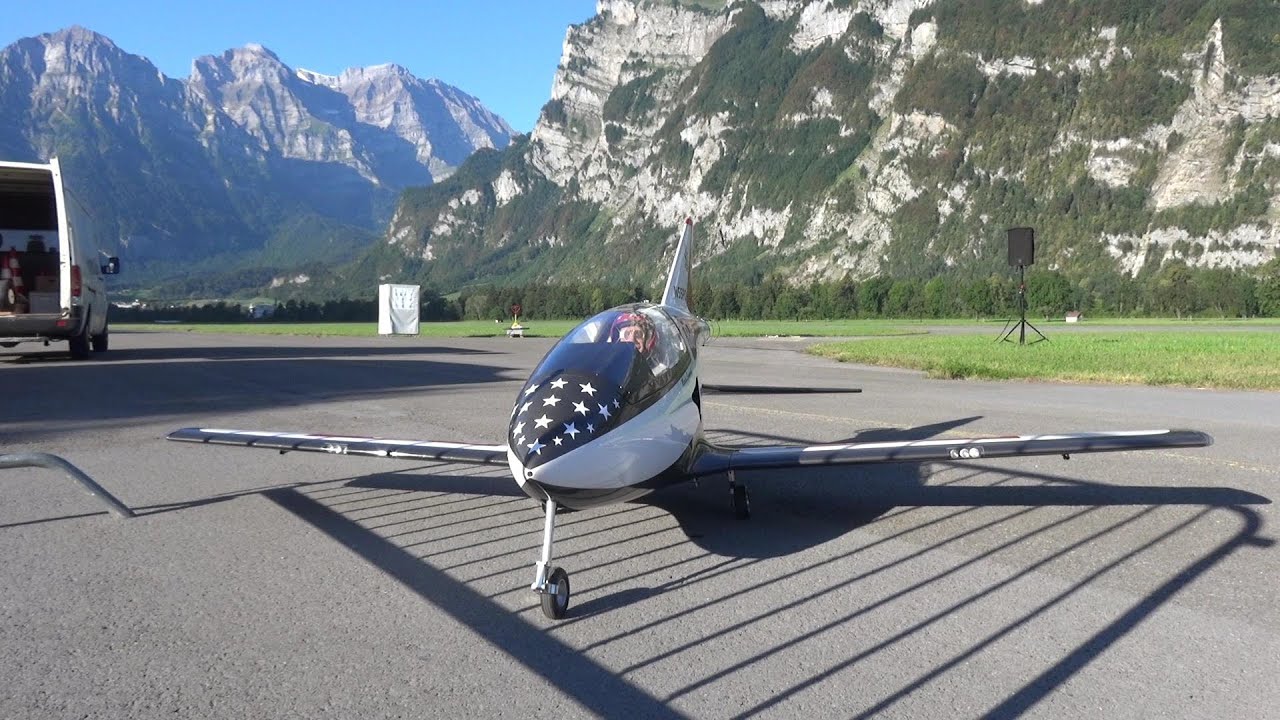 BIG.!!! STUNNING.!!! BD-5 JAMES BOND RC TURBINE MODEL JET WITH REVERSE THRUST