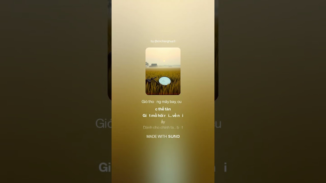 Giọt Mồ Hôi Cho Ai?