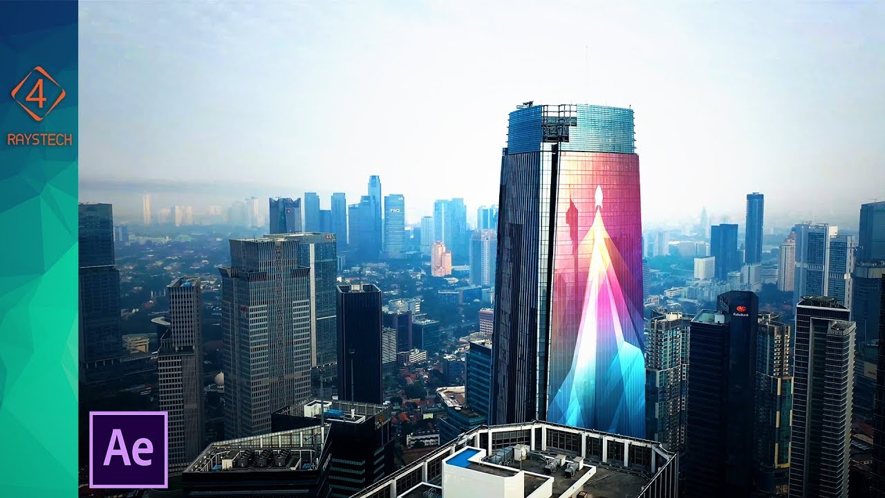 Building Tracking Compositing using After Effects