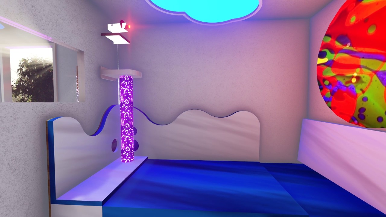 Snoezelruimte |  3D tekening