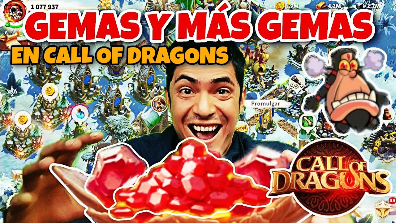 RECOLECCIÓN DE GEMAS - CALL OF DRAGONS