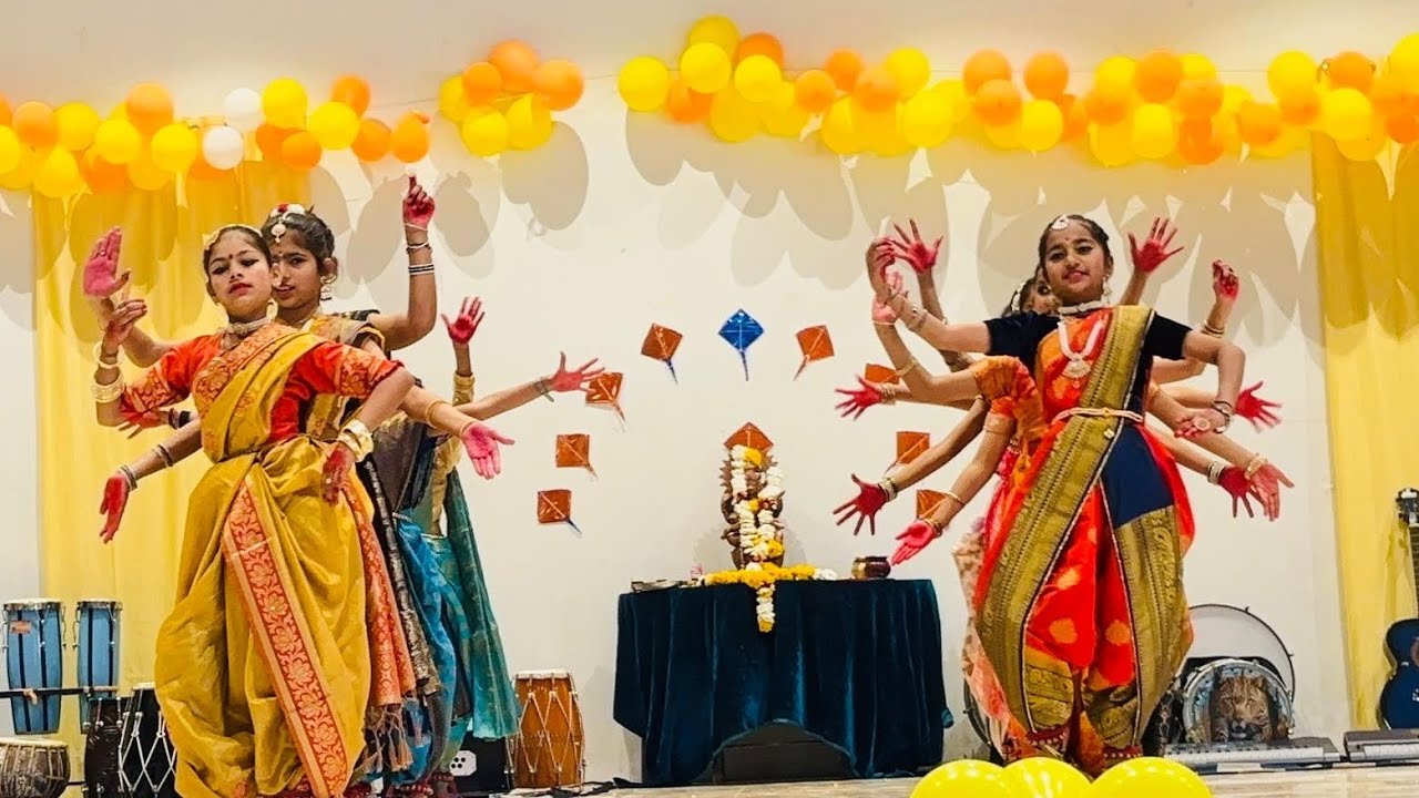 Basant Panchami Special By Lil Kathak Dancers 💞✨ #jaymaasaraswati 