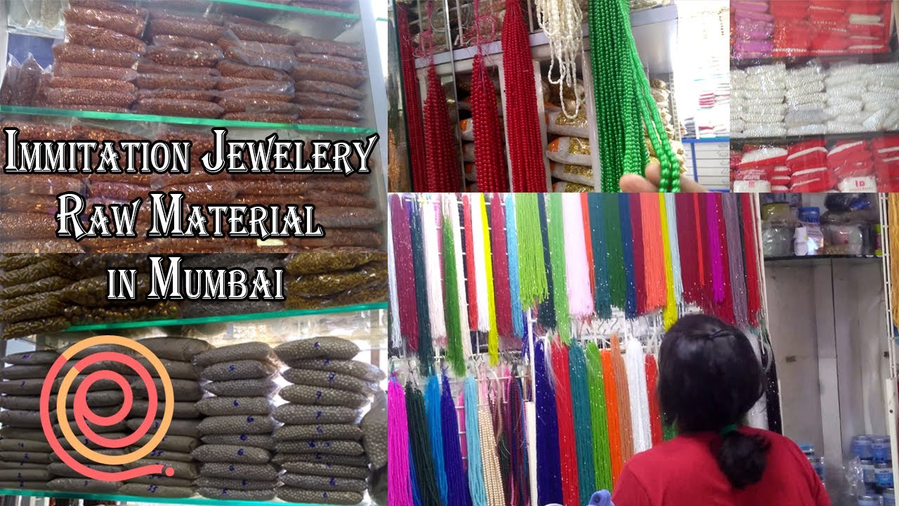 Imitation jewellery wholesale market in mumbai | Malad Vlog | PQP#55