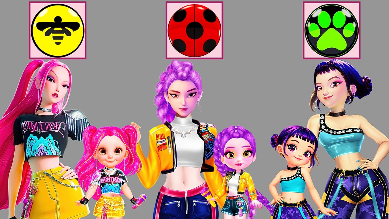 Epic Glow Up! Miraculous Hero Transformation | Rumi, Mira & Zoey
