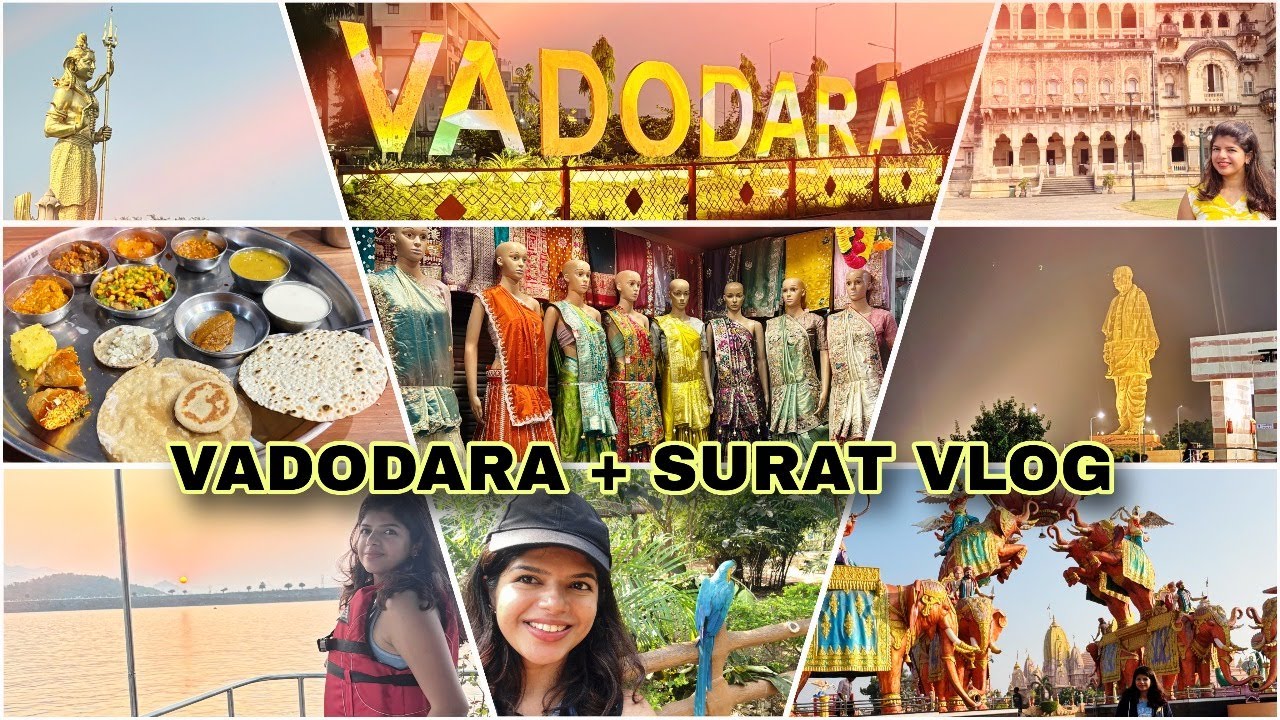 Vadodara + Surat Vlog | Only 5 Days in Gujarat? Do THIS!