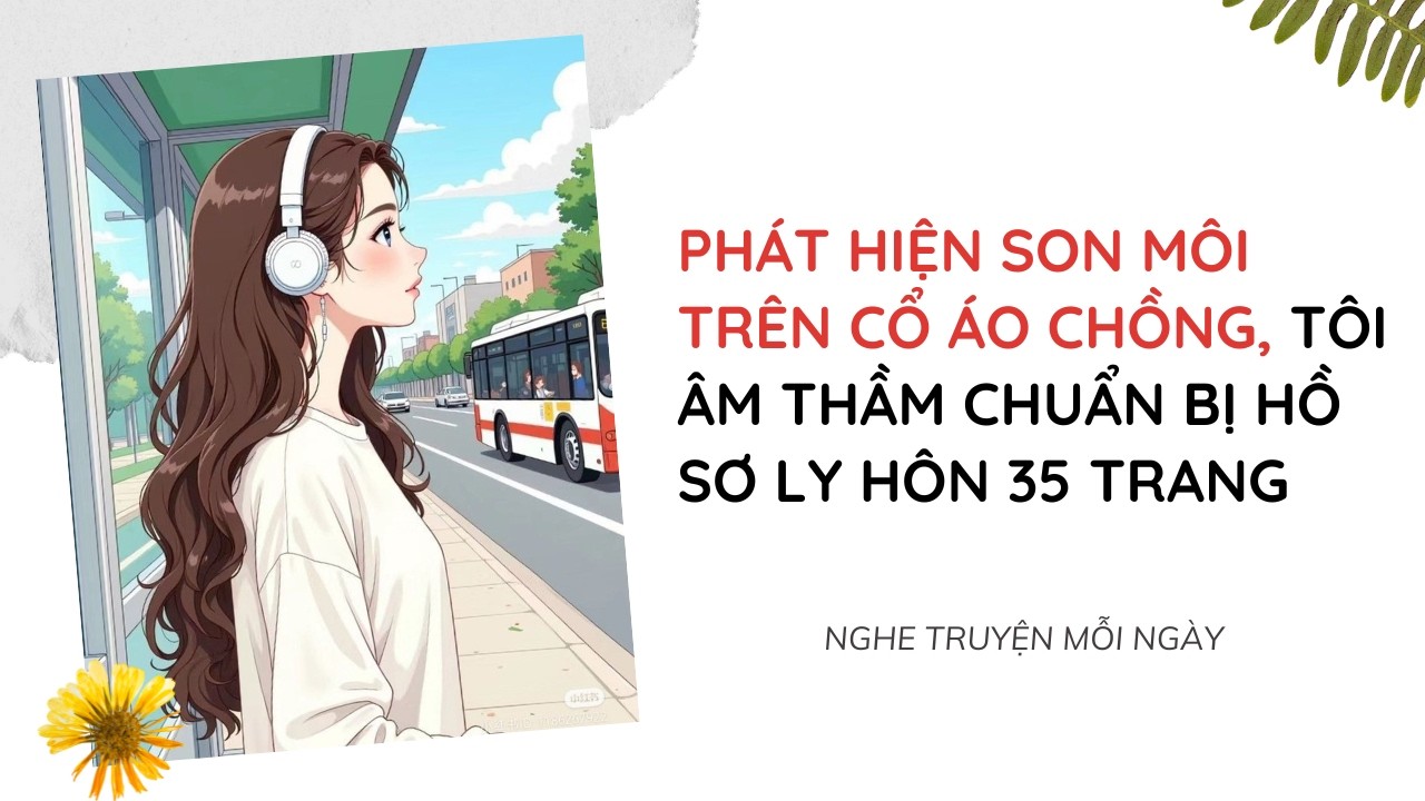 Phát Hiện Son Môi Trên Cổ Áo Chồng, Tôi Âm Thầm Chuẩn Bị Hồ Sơ Ly Hôn 35 Trang