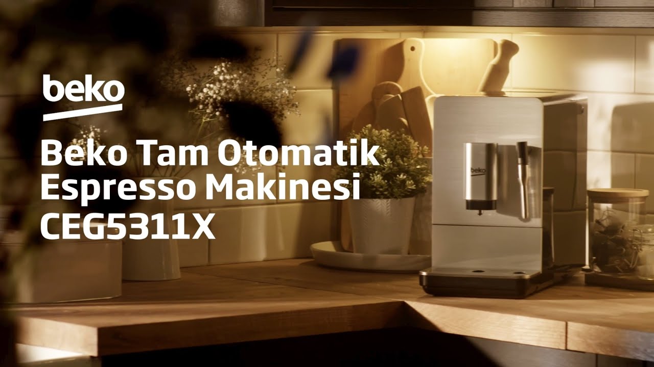 Beko Tam Otomatik Espresso Makinesiyle Kahve Keyfiniz Büyüsün!