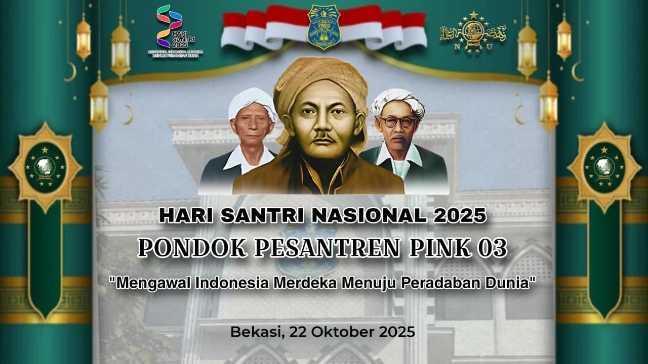 🔴LIVE STREAMING HARI SANTRI NASIONAL 2025  PONDOK PESANTREN PINK 03