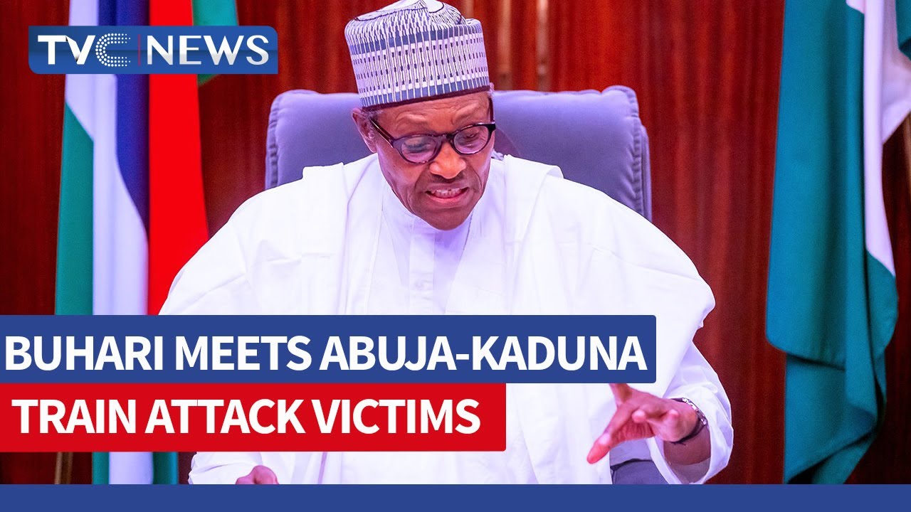 Buhari Meets Kaduna Train victims, Reveals Plans for Remaining Abductees