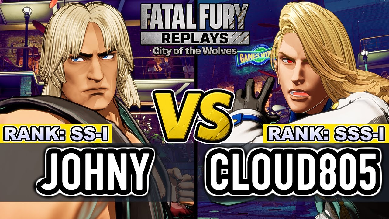 FF COTW ▰ JOHNY (Ken) vs CLOUD80 (Kain) ▰ Fatal Fury CotW High Level Gameplay