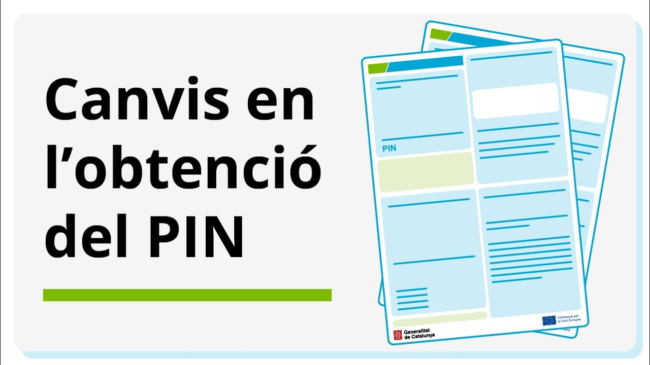 Canvis en l&rsquo;obtenci&oacute; del PIN per renovar la demanda d&rsquo;ocupaci&oacute;