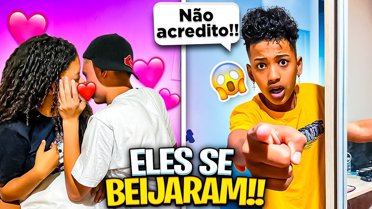EU NÃO ACREDITO ELES SE BEIJARAM!