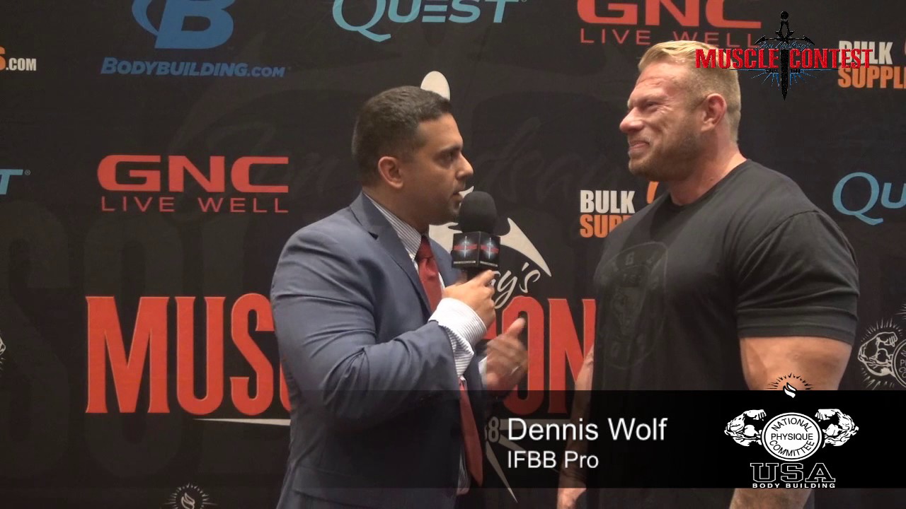 2017 NPC USA Interview Dennis Wolf
