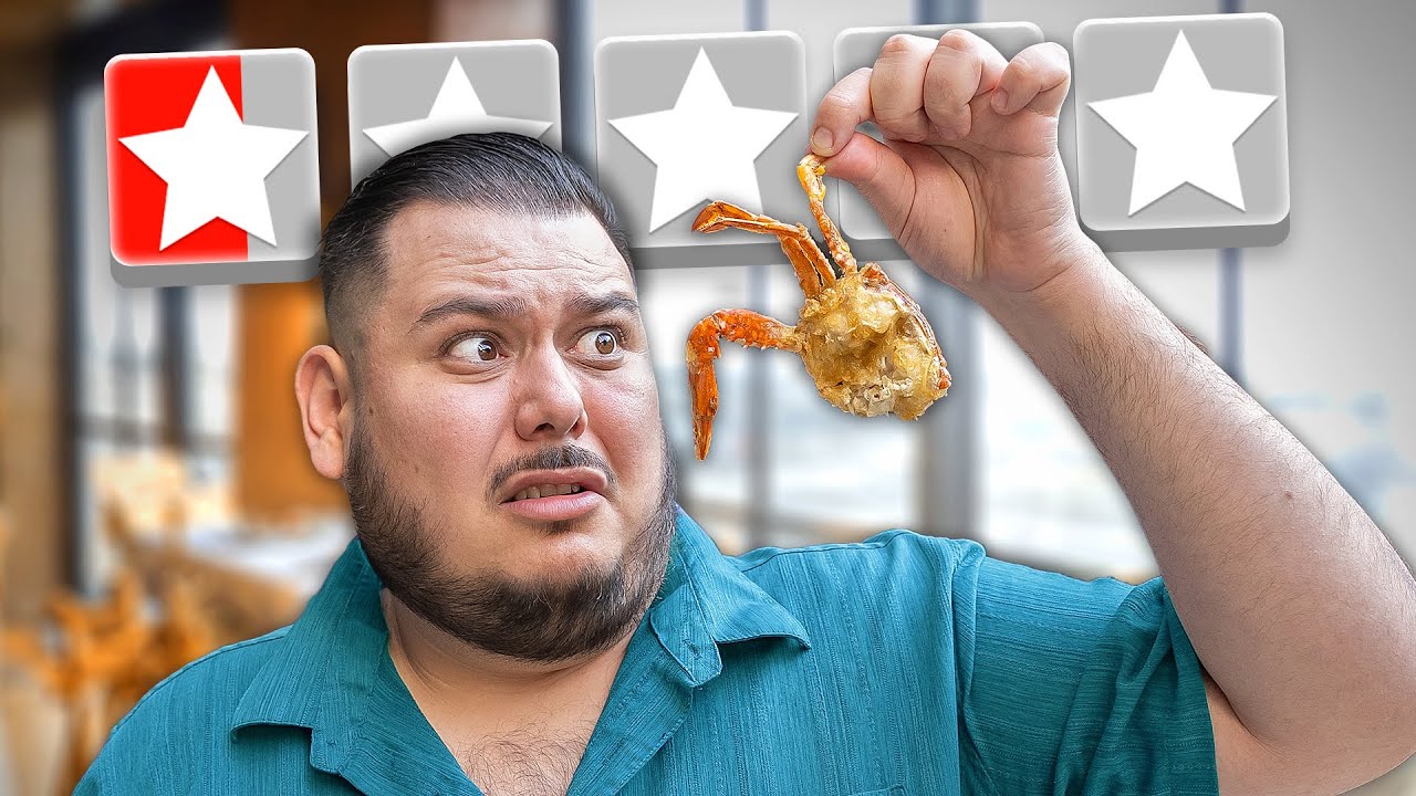 I ate the WORST Rated SEAFOOD in my area