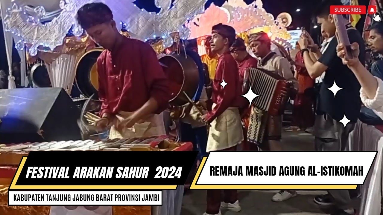 FESTIVAL ARAKAN SAHUR KUALA TUNGKAL 2024 || REMAJA MASJID AGUNG AL-ISTIQOMAH