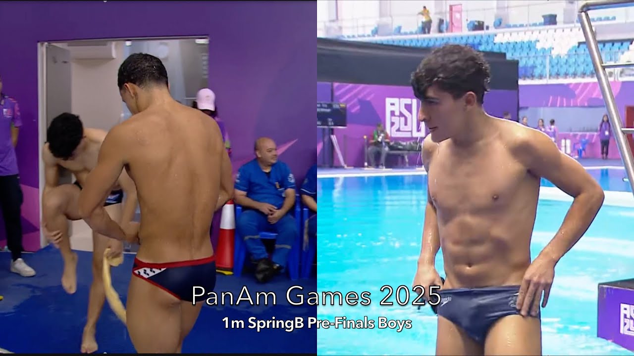 1m Springboard Diving | BOYS Junior Pre-Finals | Pan American Games 2025 Highlights | English Recast