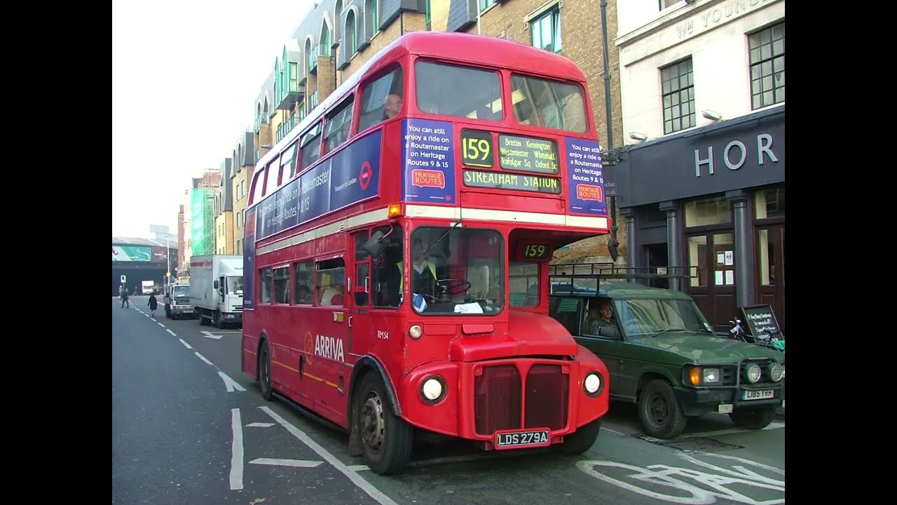 Last Day of Routemaster Buses In London 2005