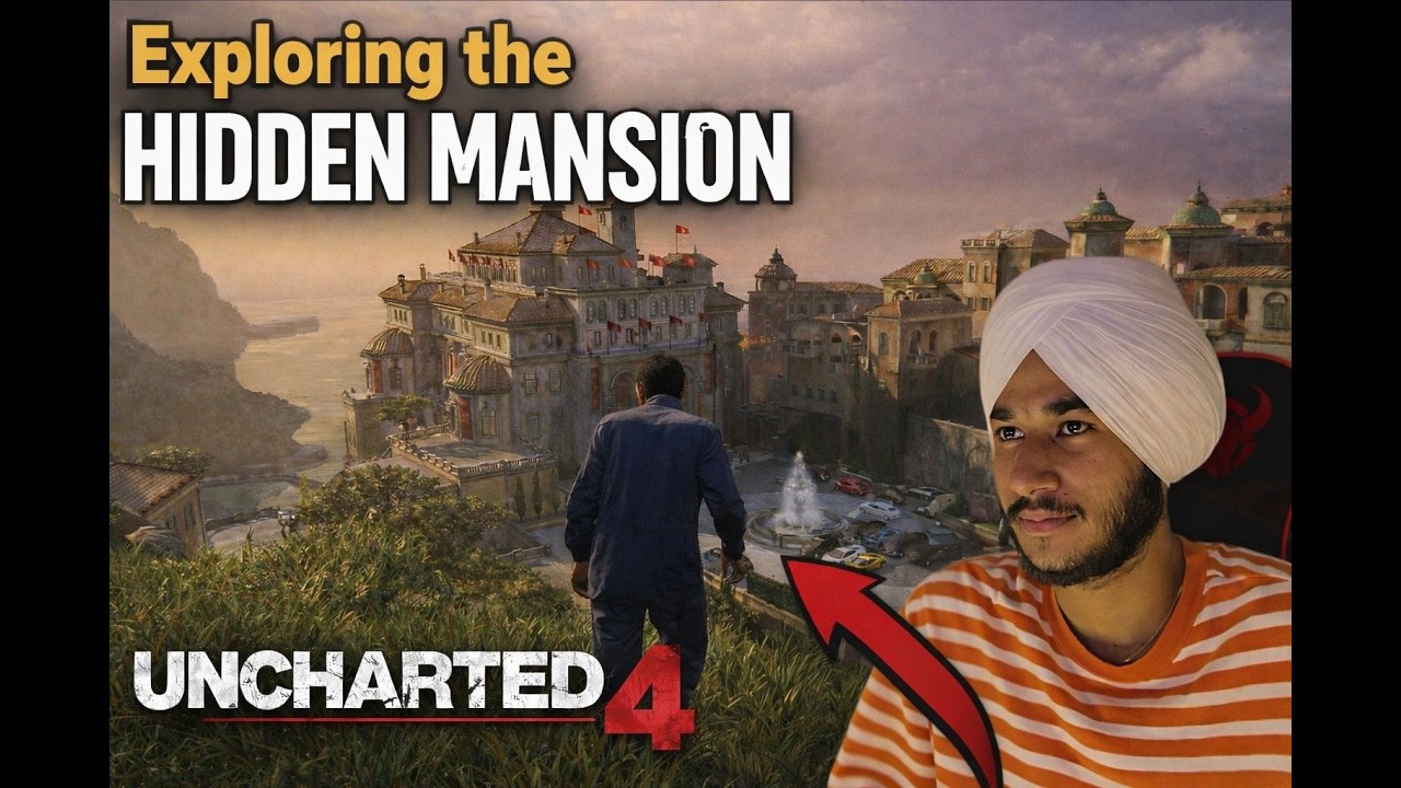 #3 Exploring the Hidden Mansion | Uncharted 4 Gameplay