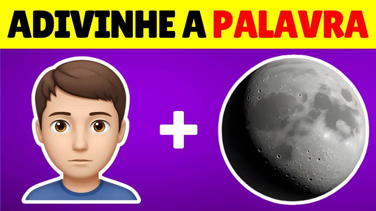 🧩 Você Consegue Adivinhar a Palavra pelos Emojis? 🔠🧠 | 36 Desafios | Quiz Espacial
