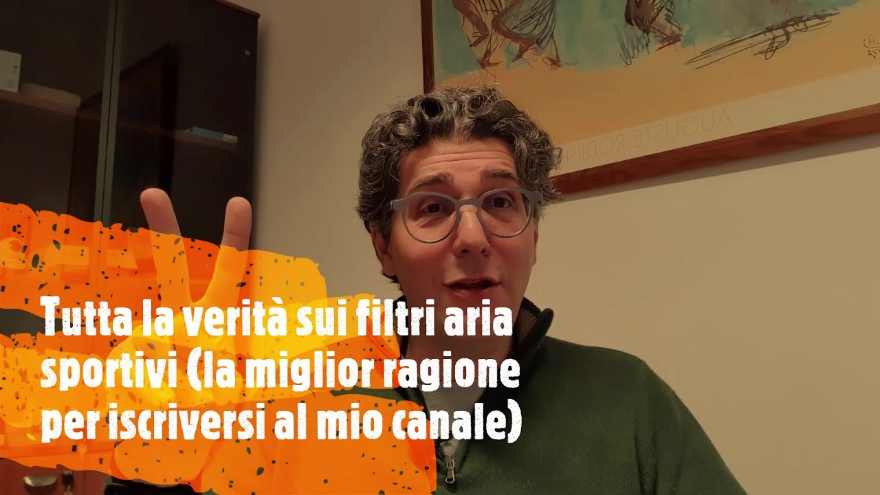 Tutta la verità sui filtri aria sportivi (la miglior ragione per iscriversi al mio canale)