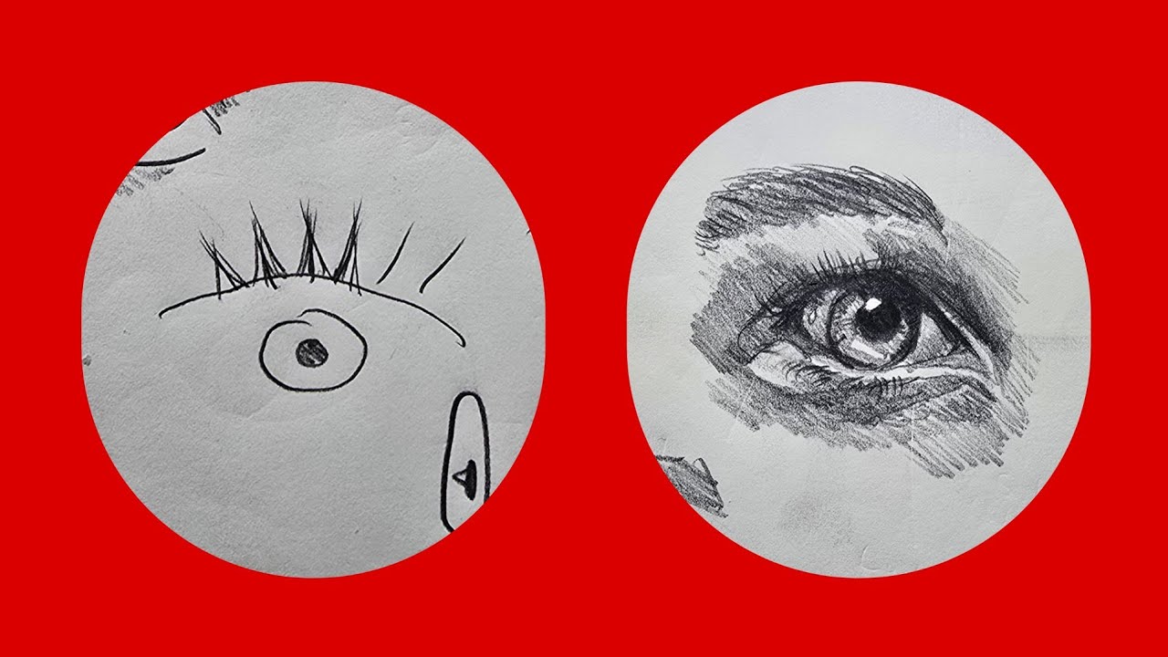 How To Draw Eyes, The Easy Way!