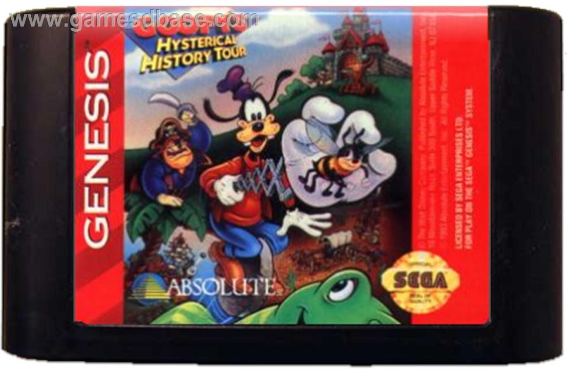 Goofy's hysterical history tour на SEGA (прохождение)