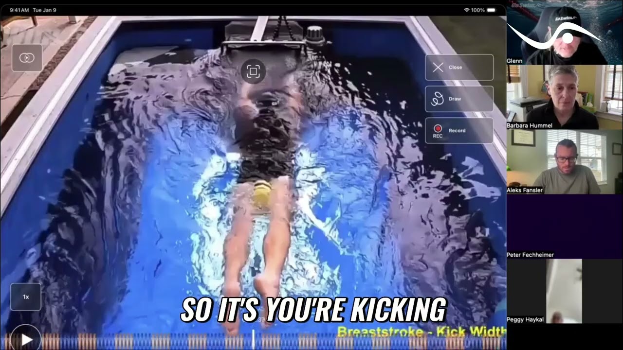 Master Breaststroke Kick: The Easy Pull Buoy Trick! #shorts
