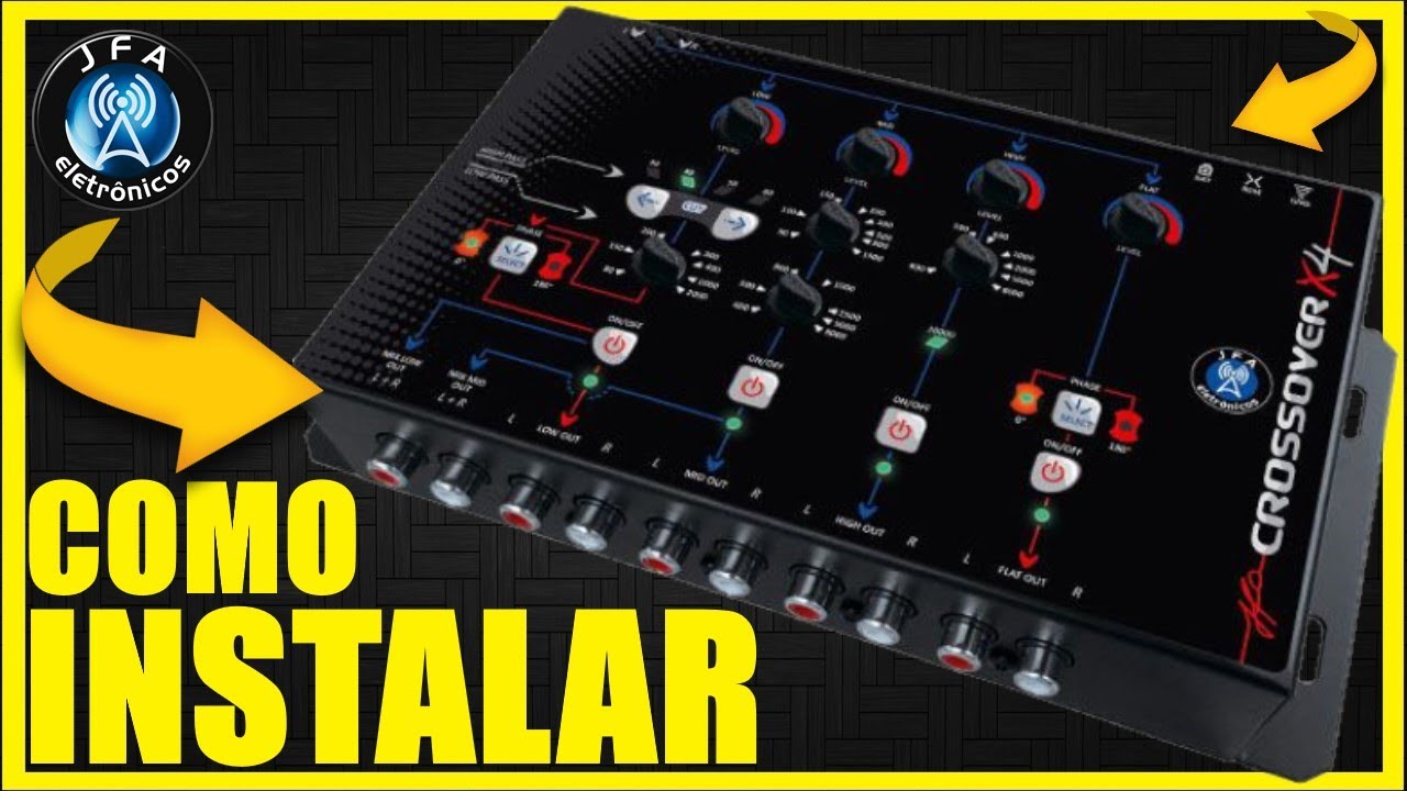 Como instalar Crossover X4 JFA Automotivo #ALANROD