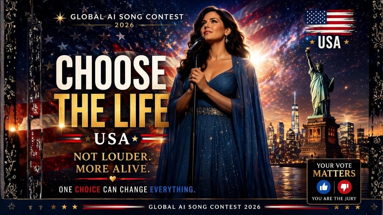 USA - CHOOSE THE LIFE -  Global AI Song Contest 2026