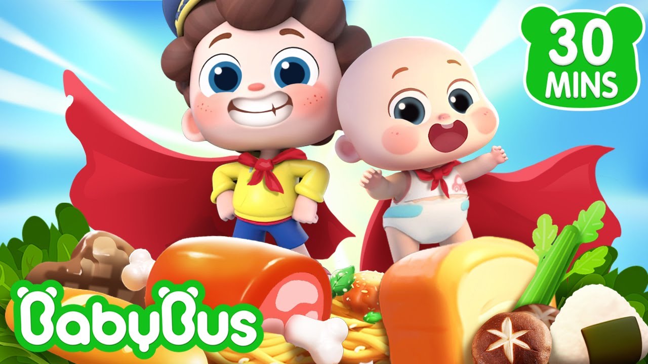 Super Her&oacute;is Adoram Comer Verduras! 🥕🥦 | Bons H&aacute;bitos | Sim! Neo | BabyBus Portugu&ecirc;s