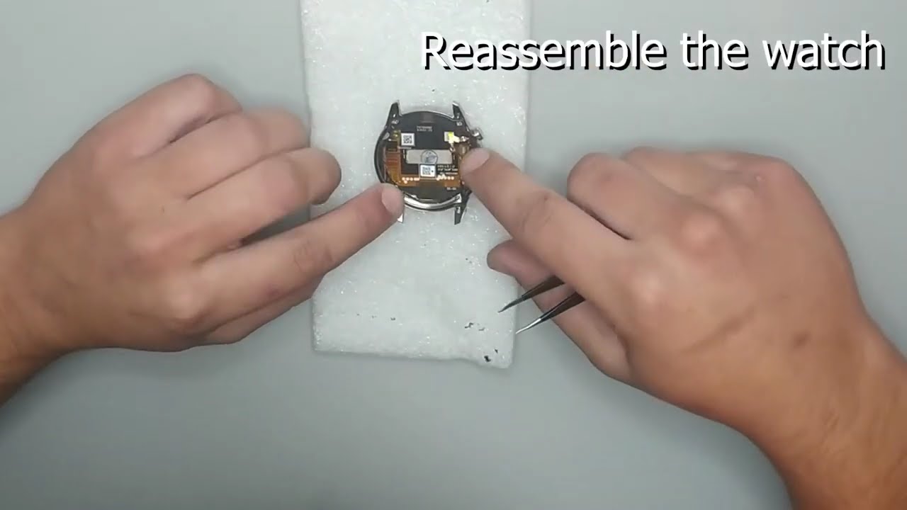 Huawei watch GT2 LCD screen with frame replacement | disassembly