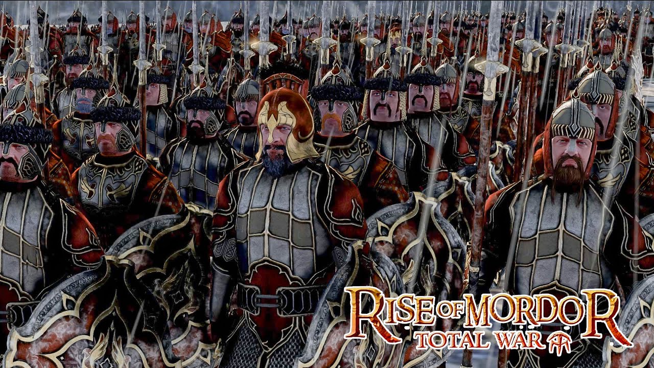 Rise Of Mordor - Harad Army Attack Dale Elite Legion - Lord Of The Rings - Cinematic Battle