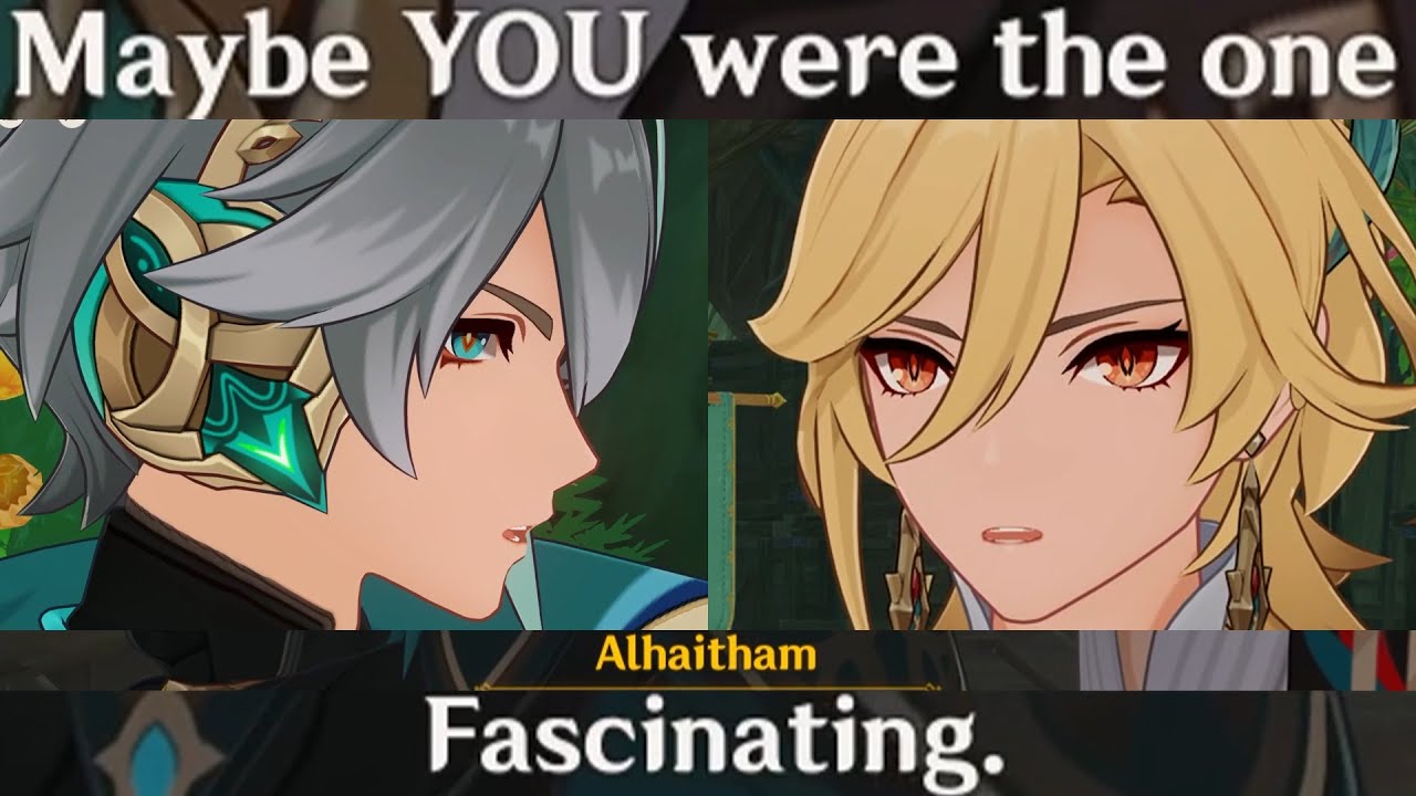 KAVEH's Plan with ALHAITHAM in Nahida Birthday Event Cutscene Genshin Impact 5.1 Story