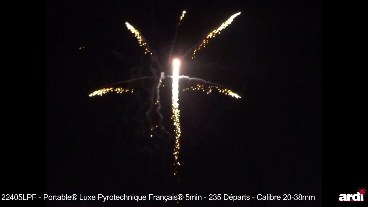 Feu d'artifice automatique 5 minutes | France Effect