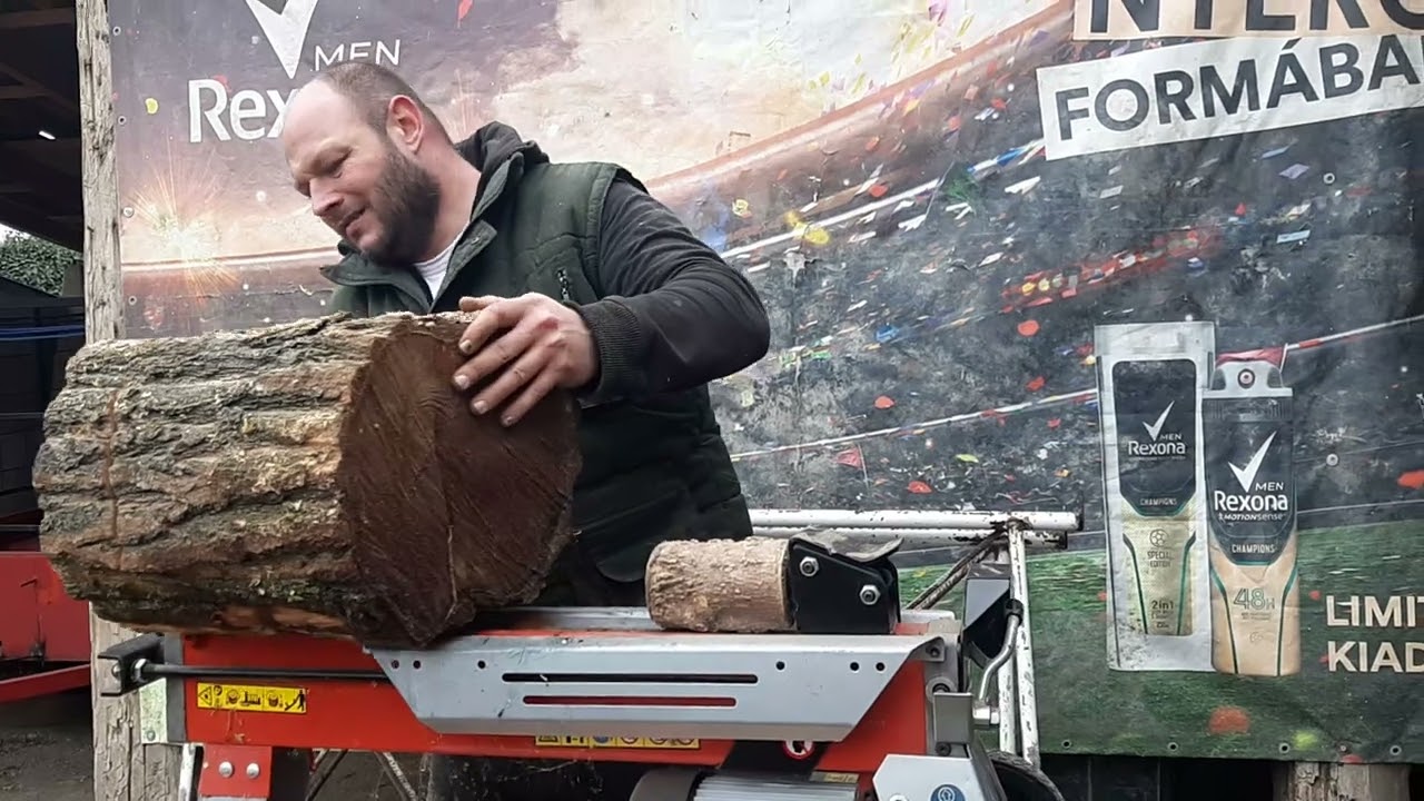 Tűzifa hasogatás Hecht 6500