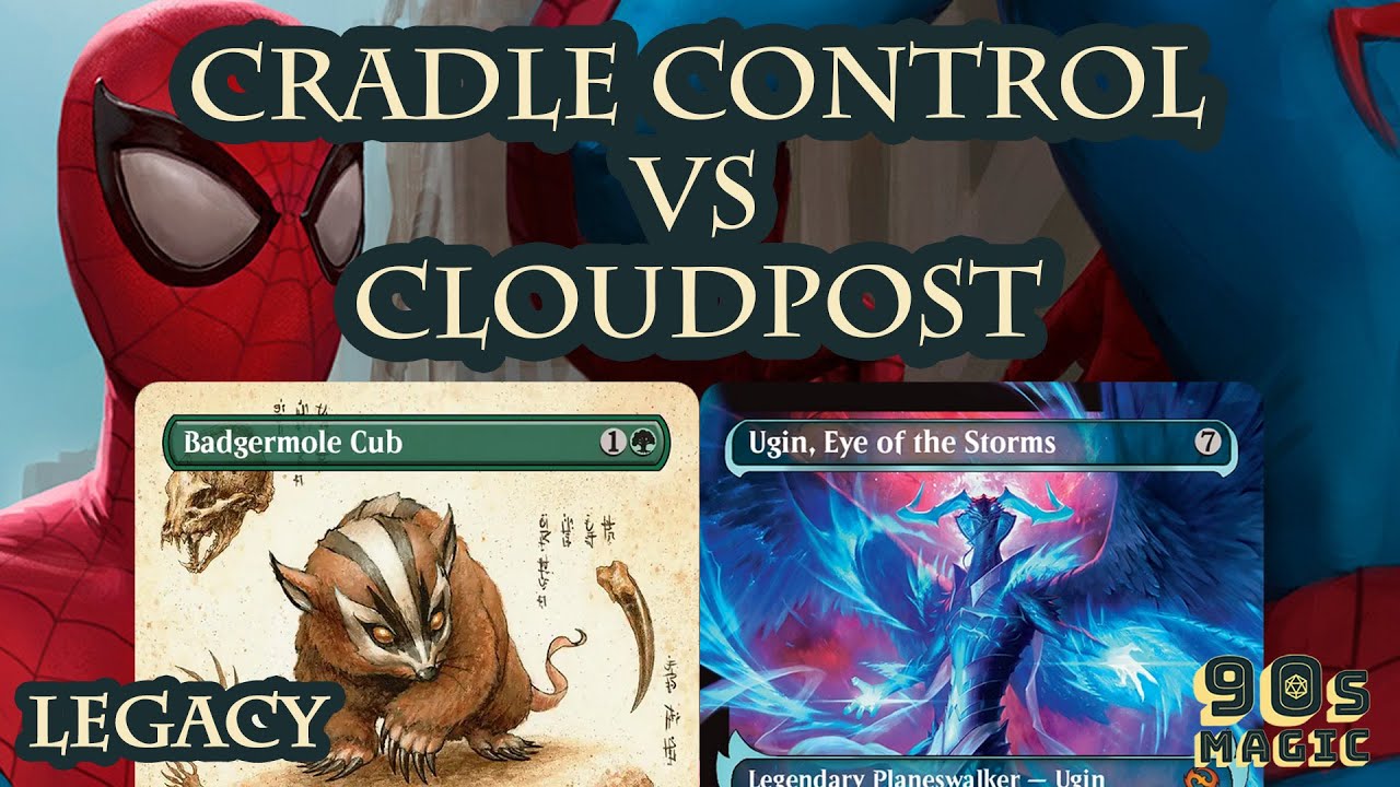 Cradle Control против моно-синей Cloudpost [MTG Legacy]