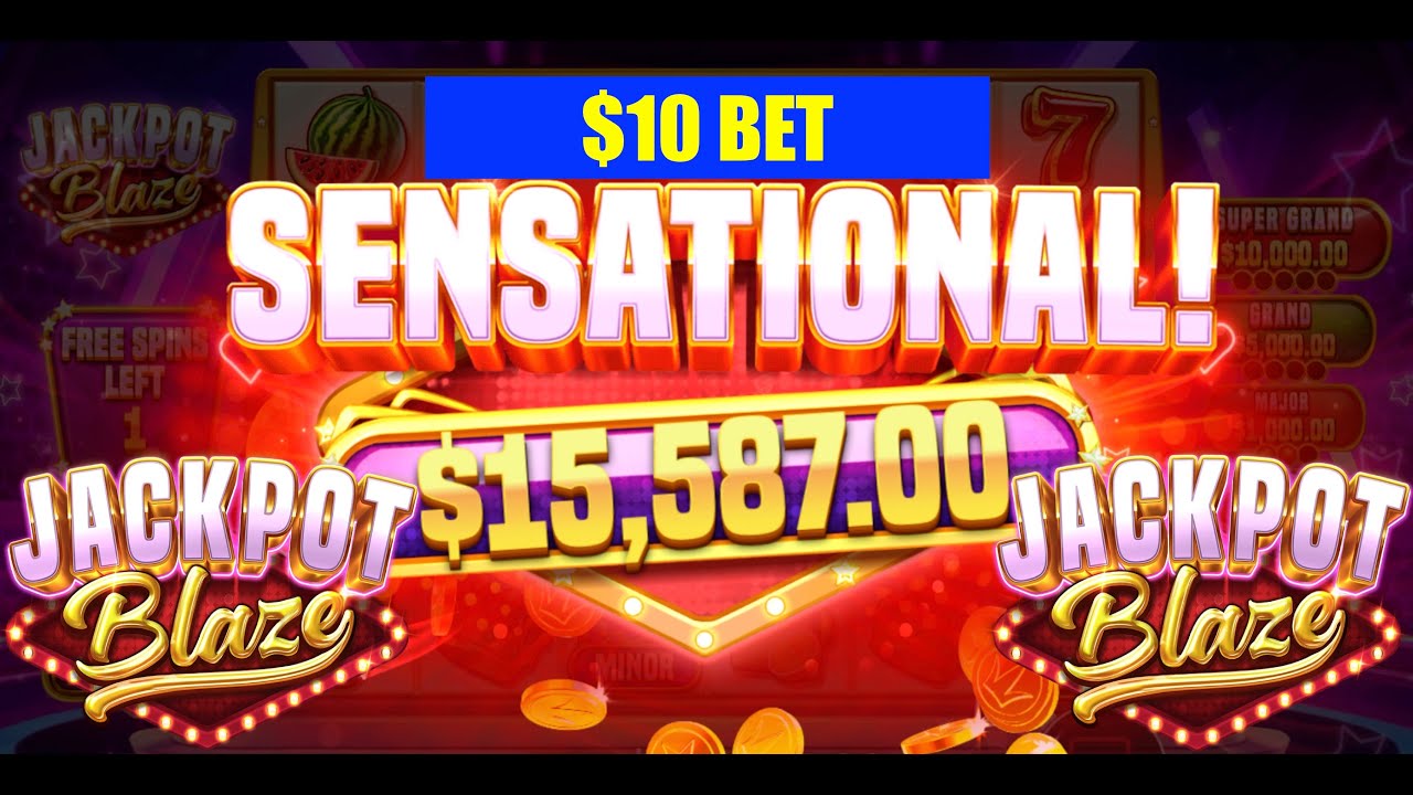 👉 Jackpot Blaze - Bonus - 💎 Big Wins 💎 - $10 Bet - Casino Online - Slot -