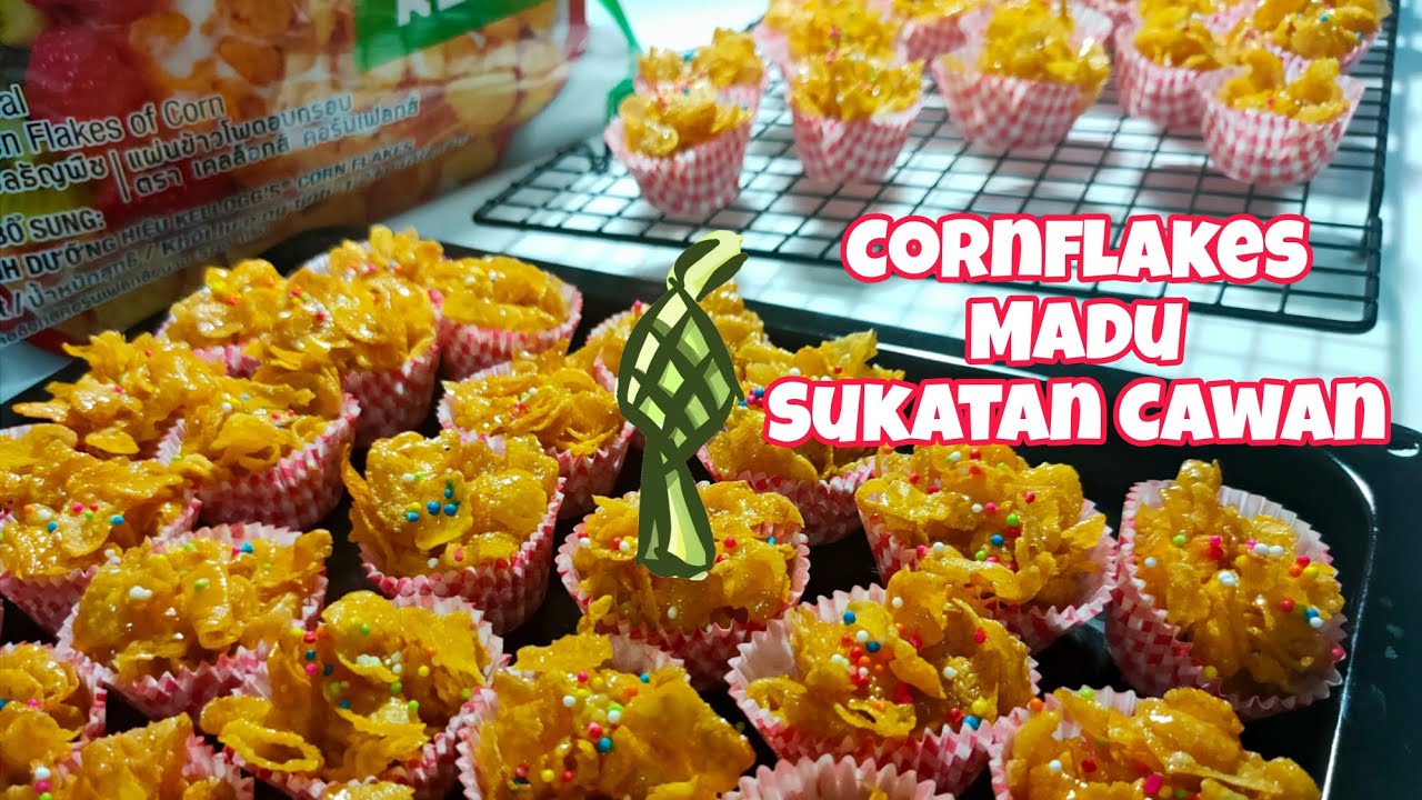 Cornflakes Madu Sukatan Cawan | My Style |